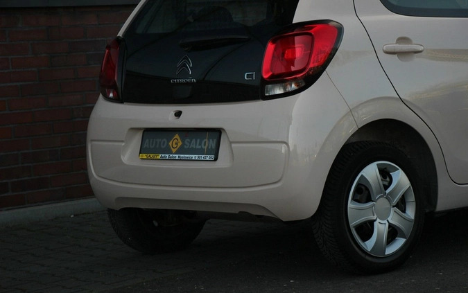 Citroen C1 cena 34990 przebieg: 59000, rok produkcji 2018 z Krzywiń małe 781